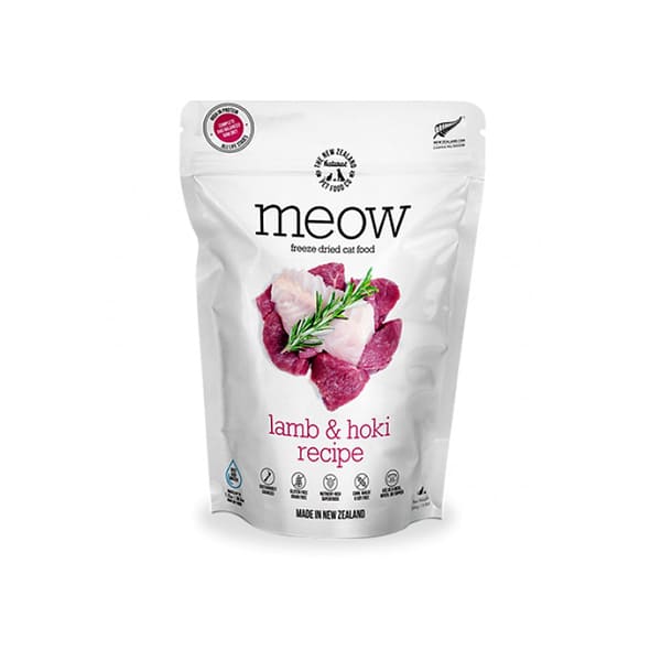 NZ Natural 貓糧 Meow Freeze Dried 優質凍乾 羊肉+鱈魚 280g