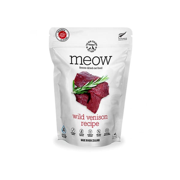 NZ Natural 貓糧 Meow Freeze Dried 優質凍乾 鹿肉 280g