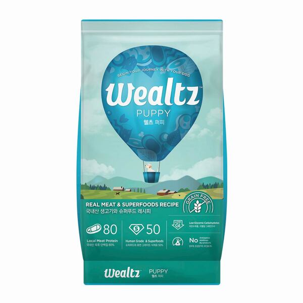 Wealtz 狗糧 《超級食物》 鮮雞肉 (幼犬配方) 1.2kg / 6kg