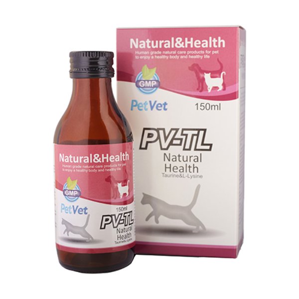 PetVet 牛磺酸及 L-賴氨酸 (PV-TL) 150ml