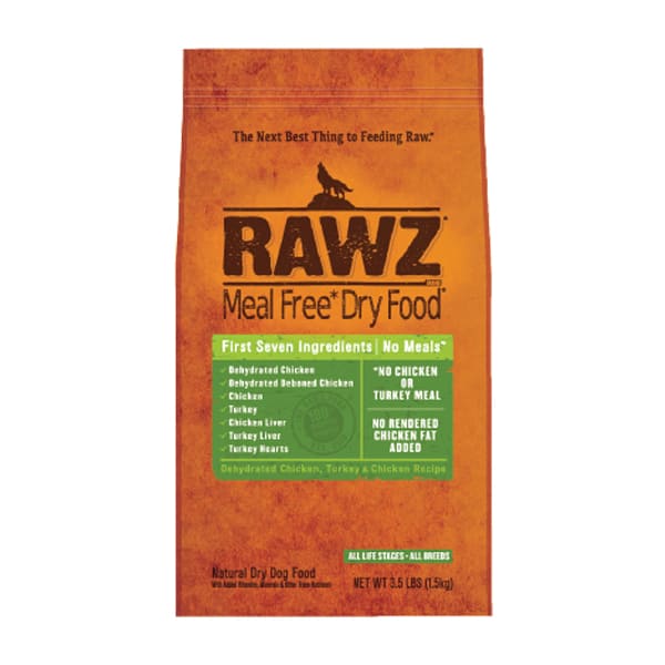 RAWZ 狗糧 脱水雞肉 火雞肉及雞肉 (全犬配方)  3.5 lb / 20 lb