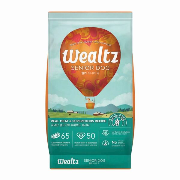 Wealtz 狗糧 《超級食物》 鮮雞肉 (中高齡犬配方) 1.2kg / 6kg