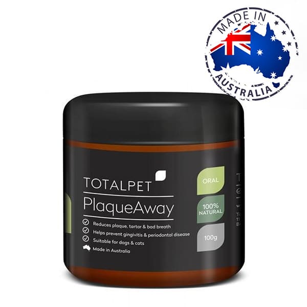 Totalpet 貓狗適用 PlaqueAway 柏維牙石粉 100g