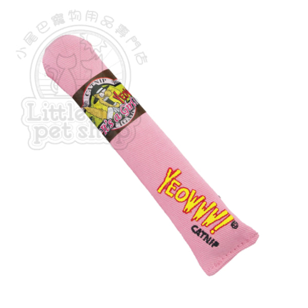 Yeowww! Catnip Cigar 有機貓草玩具 雪茄 (粉紅)