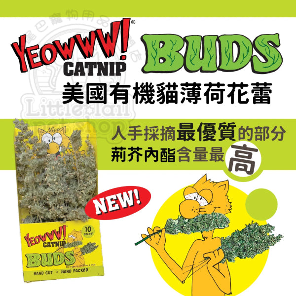  Yeowww! Catnip Buds 有機貓草 花蕾 10g 
