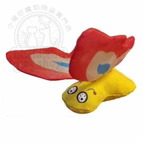 Yeowww! Catnip Butterfly 有機貓草玩具 蝴蝶 (紅)