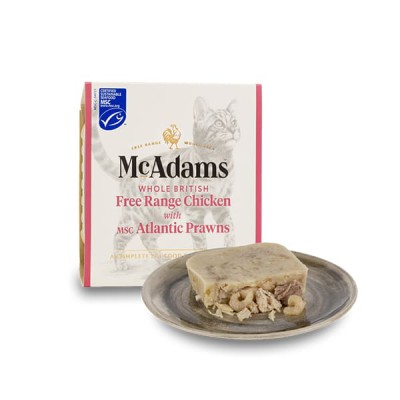 McAdams 貓餐盒 - 自由放養雞肉 & 蝦肉 100g