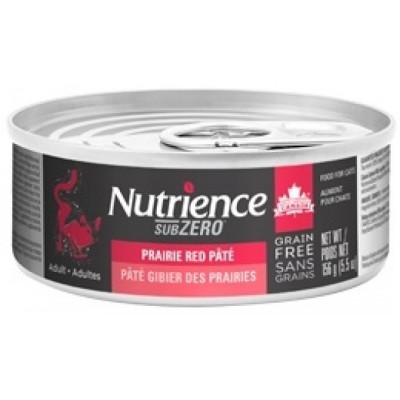 Nutrience - SUBZERO 全貓罐頭 - 無穀物 紅肉、海魚 + 凍乾脫水牛肉、牛肝及三文魚配方 5.5oz