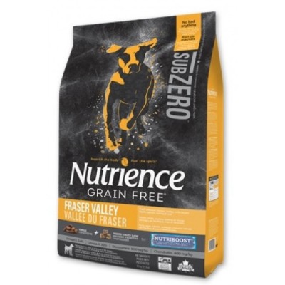 Nutrience - SUBZERO 全犬糧 - 無穀物 凍乾鮮雞肉 (雞、火雞及海魚) 配方 22lb