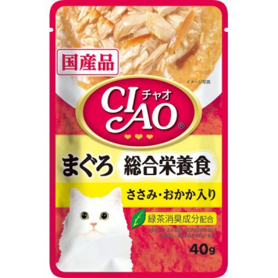 CIAO 湯包 吞拿魚 雞肉  木魚片 (綜合營養食)