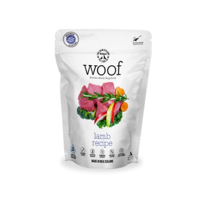NZ Natural Woof Freeze Dried 優質凍乾狗糧 羊肉	320g / 1.2kg