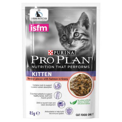 Purina Pro Plan 貓濕糧 - 幼貓配方 85g (醬汁雞肉)