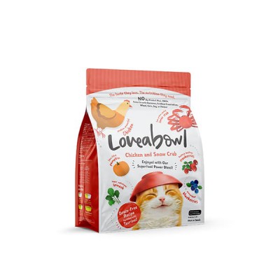 Loveabowl 貓糧 無穀物 雪蟹雞肉海陸配方 1kg / 4.08kg