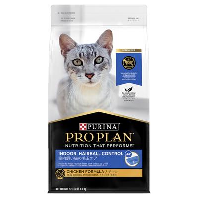Purina Pro Plan 貓乾糧 - 成貓室內貓配方 (雞肉) 1.5 kg / 7 kg