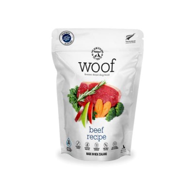 NZ Natural Woof Freeze Dried 優質凍乾狗糧 牛肉	280g / 1.2kg